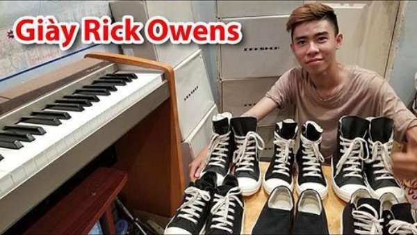 giày rick owen chính hãng