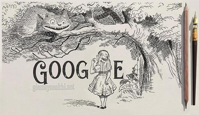 John Tenniel được Google Doodle vinh danh kỷ niệm 200 năm ngày sinh