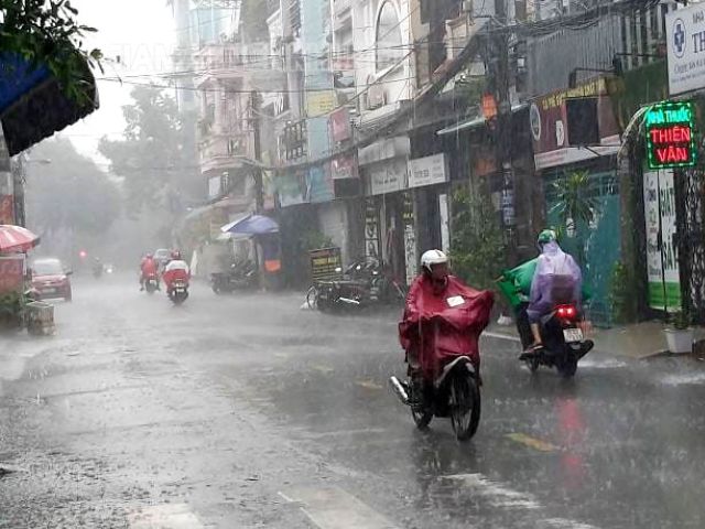 Hình ảnh mưa ngâu ở nước ta