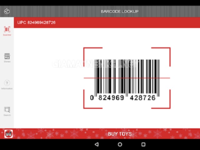 Kiểm tra mã vạch bằng phần mềm Barcode Lookup