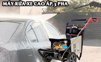 Máy rửa xe cao áp 3 pha là dòng máy dùng nguồn điện 380V